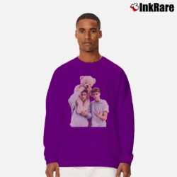 Men’s Martinez Twins Classic Graphic Long-Sleeve Shirt in purple | Sleek, Lightweight, Year-Round Wear