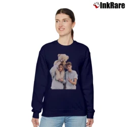 Women’s Martinez Twins Classic Graphic Relaxed Sweatshirt in navy | Soft, Laid-Back Vibe