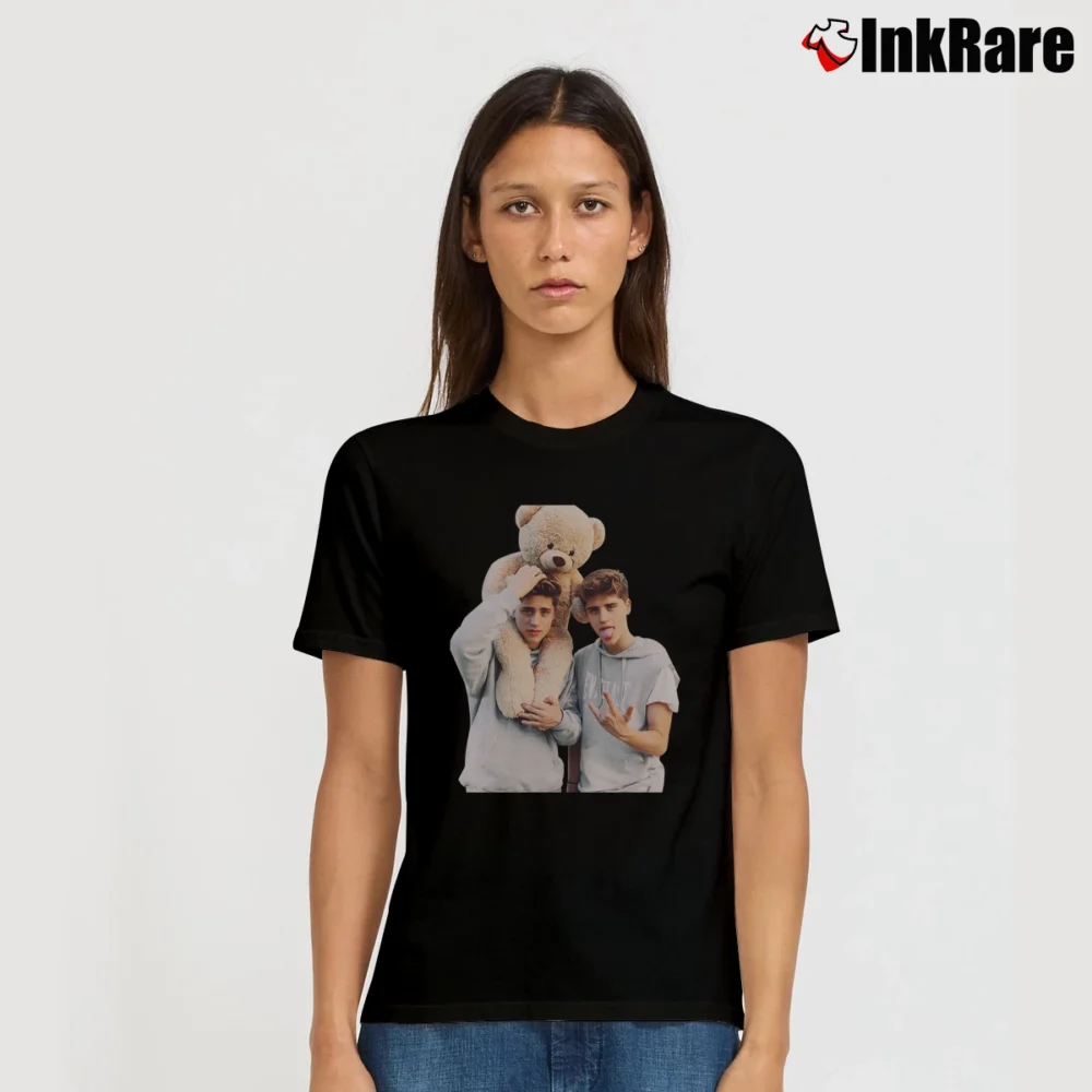 Women’s Martinez Twins Classic Graphic Signature T-Shirt in black | Soft, Flattering Fit