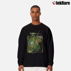 Men’s Marvel Loki Kawaii God Of Mischief Long-Sleeve Shirt in black | Sleek, Lightweight, Year-Round Wear