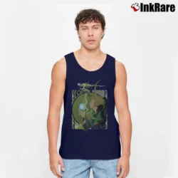 Men’s Marvel Loki Kawaii God Of Mischief Tank Top in navy | Breathable, Active-Friendly Design