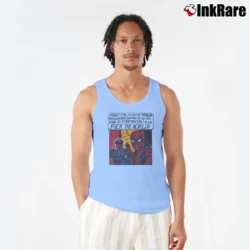Men’s Marvel Spider - man Fuck The World Tank Top in light blue | Breathable, Active-Friendly Design