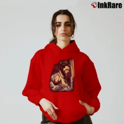 Women’s Marvel Wolverine Cozy Hoodie in red | Warm, Structured, Stylish