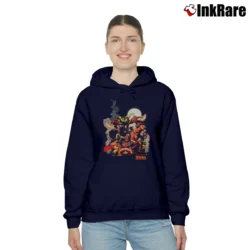 Women’s Marvel Zombies Comic Horror Cozy Hoodie in navy | Warm, Structured, Stylish
