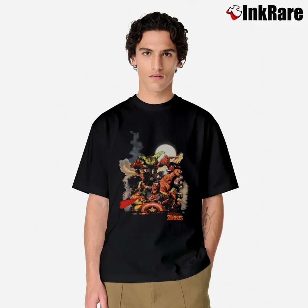 Men’s Marvel Zombies Comic Horror Classic T-Shirt in black | Soft, Breathable Everyday Wear