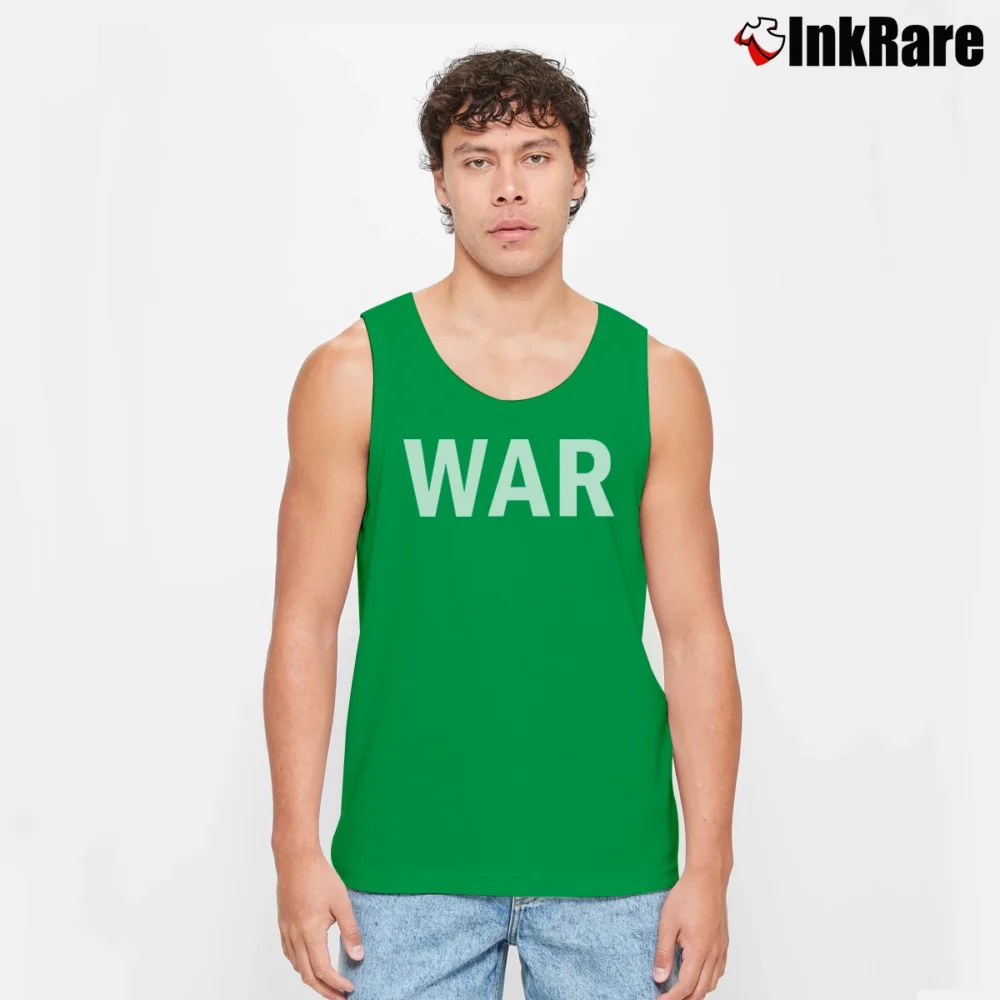 Men’s Marvelous Marvin Hagler War Tank Top in irish green | Breathable, Active-Friendly Design