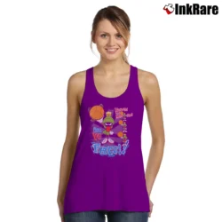 Women’s Marvin The Martian In Yo Face 90s Looney Tunes Tank Top in purple | Lightweight, Movement-Friendly