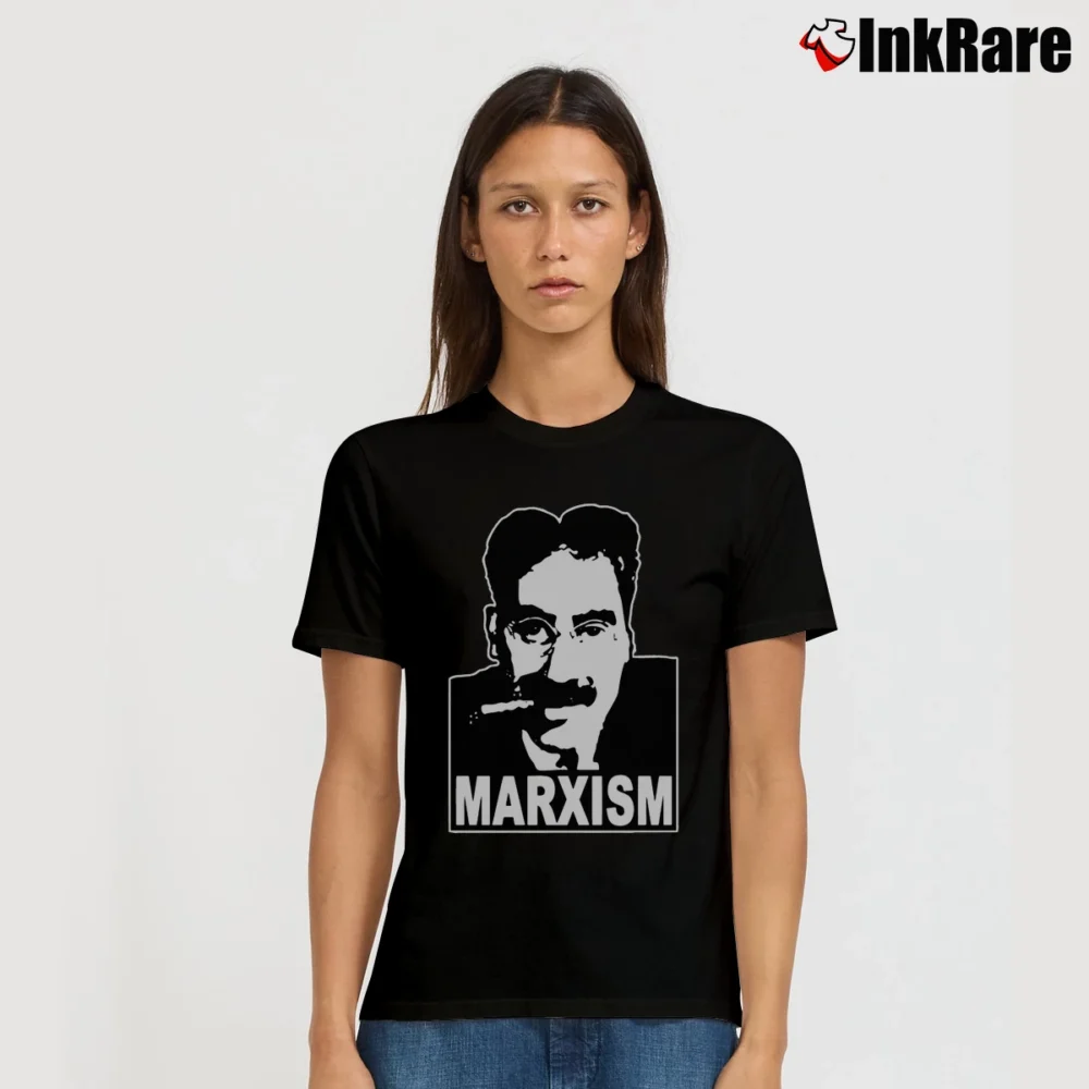 Women’s Marxism Groucho Marx T-Shirt in black | Soft, Flattering Fit