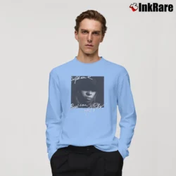 Men’s Mary J. Blige Sr7n Music Fan Long-Sleeve Shirt in light blue | Sleek, Lightweight, Year-Round Wear