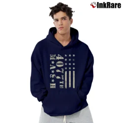 Men’s Mash 4077th Cream Flag Green Pullover Hoodie in navy | Cozy, Durable, Modern Fit