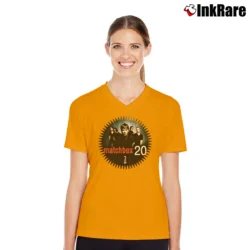 Women’s Matchbox 20 3Am Song V-Neck Tee in orange | Chic Neckline, Soft Texture