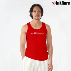 Men’s Max's Kansas City Music Classic Tank Top in red | Breathable, Active-Friendly Design