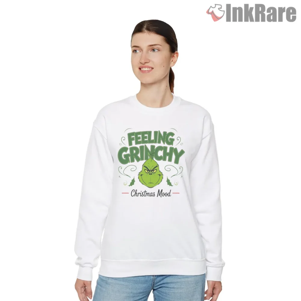 Maximum Grinchy Christmas Mood Funny Holiday Shirt on graphic shirt for women graphic tee