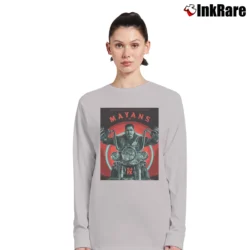 Women’s Mayans M.C. Motorcycle Club Promo Long-Sleeve Top in sport grey | Sleek, Versatile, All-Season