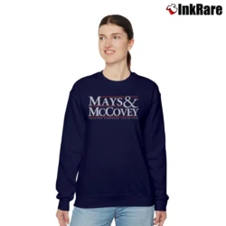 Women’s Mays And McCovey Since 1959 Relaxed Sweatshirt in navy | Soft, Laid-Back Vibe