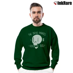 Men’s Mc Bess Graphic Crewneck Sweatshirt in forest green | Cozy Fabric, Clean Style