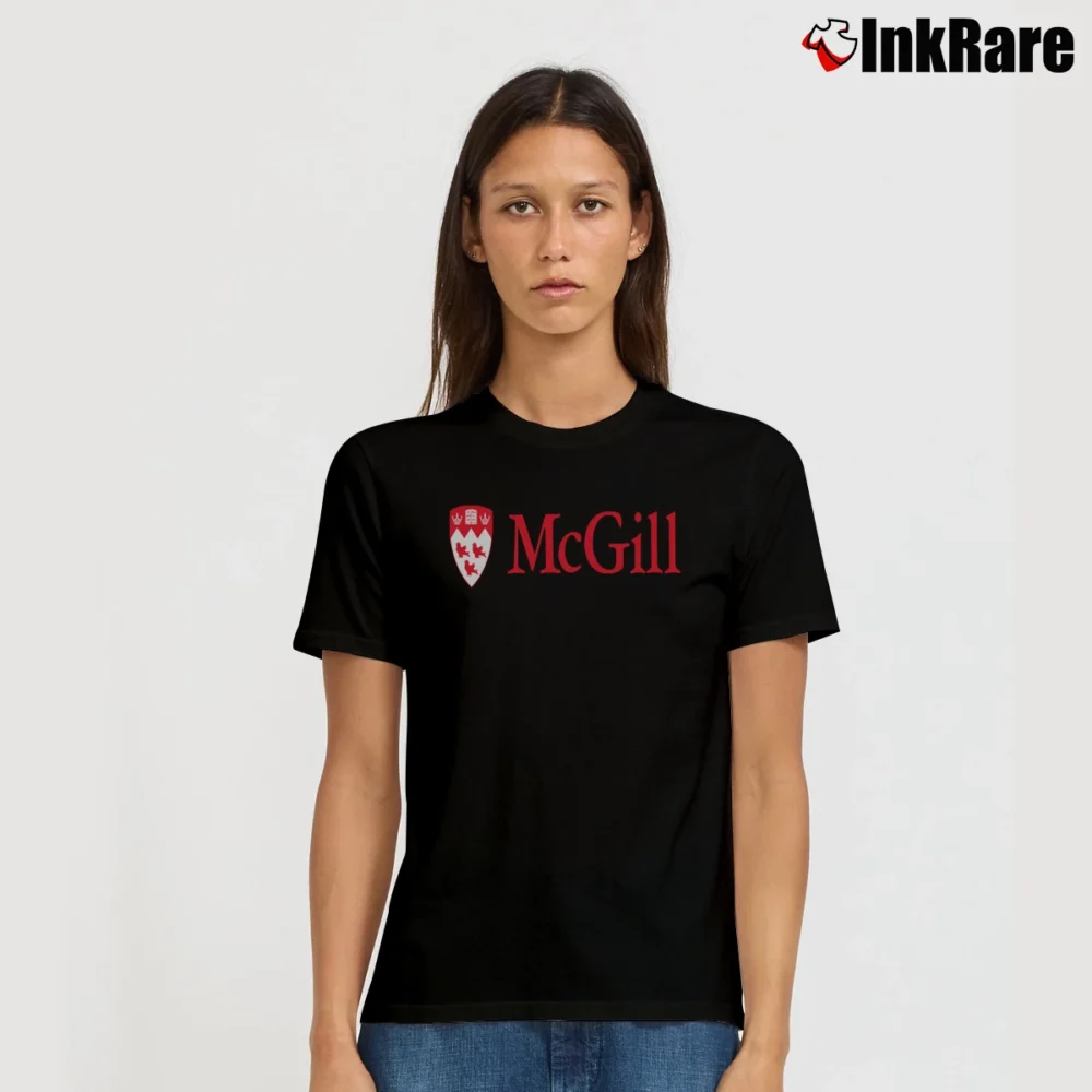 Women’s Mcgill University Signature T-Shirt in black | Soft, Flattering Fit