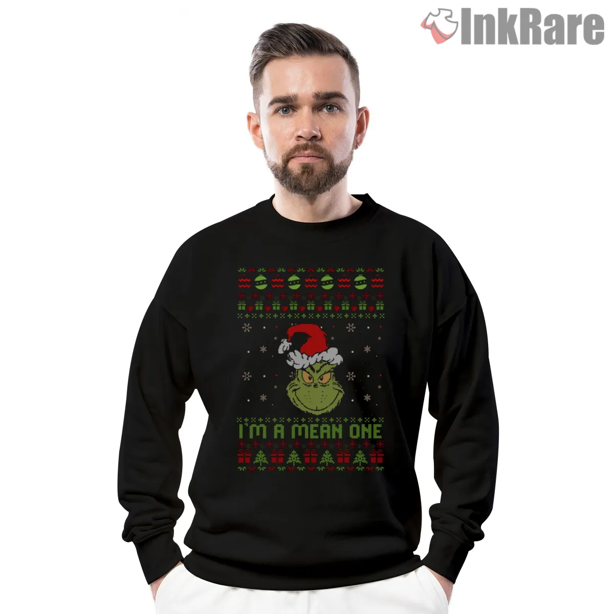 Mean One Ugly Sweater Grinch Xmas Shirt Mean One Ugly Sweater Grinch Xmas Shirt on graphic shirt for men graphic tee