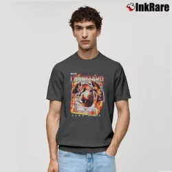 Men’s Mega Charizard Dragon Flying Fashion Classic T-Shirt in charcoal | Soft, Breathable Everyday Wear