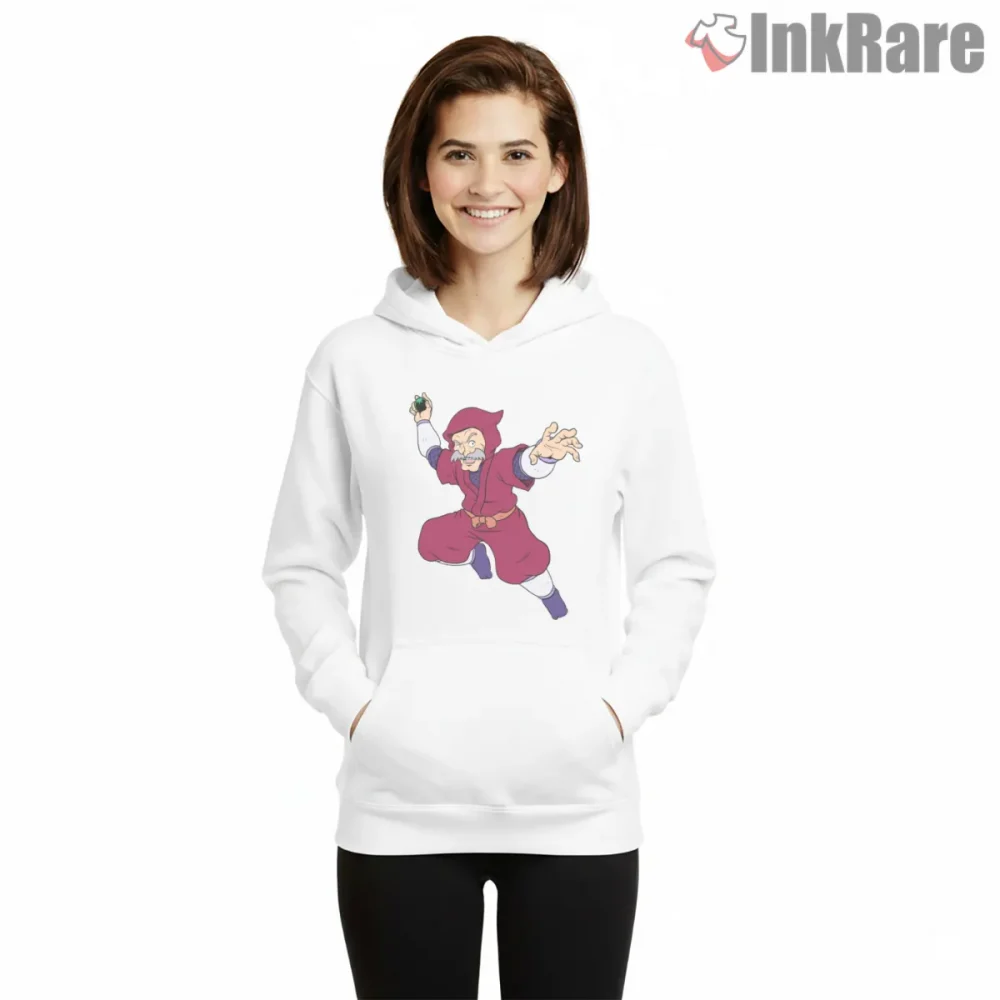 Mega Man Dr Wily Ninja Master Comic Shirt on white hoodie for women graphic tee