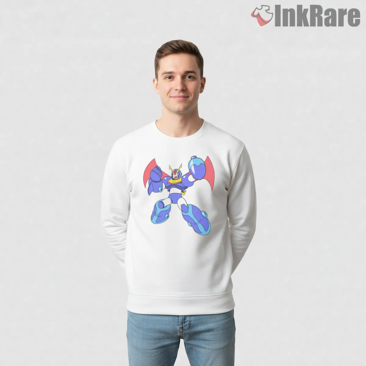 Mega Man Hyper Armor Power Boost Action Shirt Mega Man Hyper Armor Power Boost Action Shirt on graphic shirt for men graphic tee