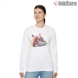 Mega Man Rush Drill Vehicle Action Companion Shirt on graphic shirt for women graphic tee