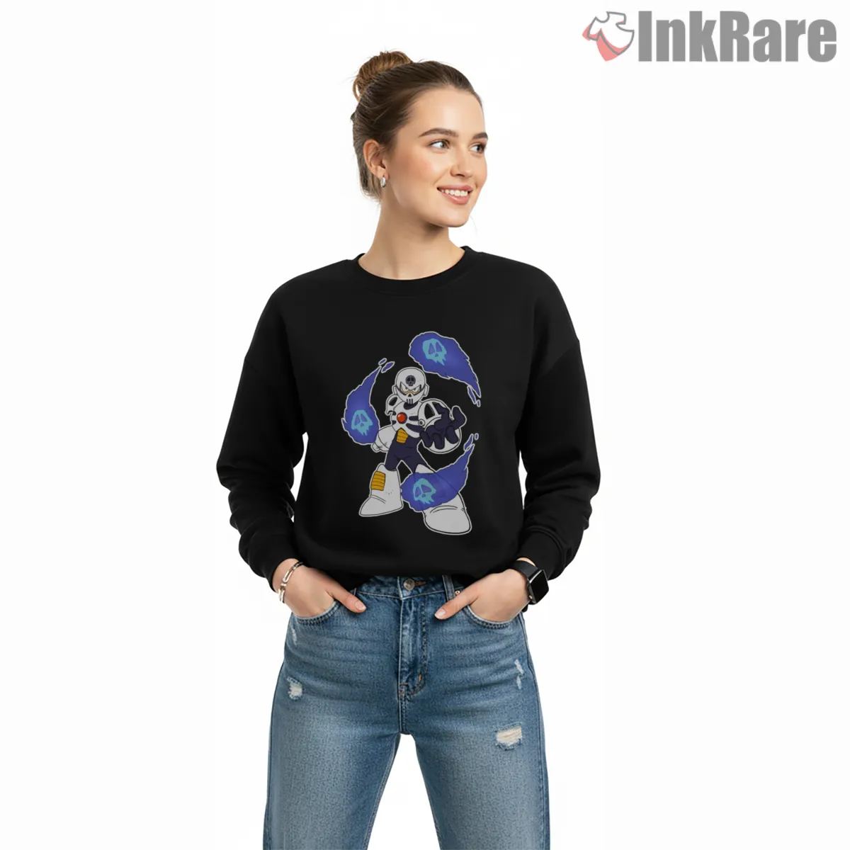 Mega Man Skull Man Dark Phantom Energy Shirt Mega Man Skull Man Dark Phantom Energy Shirt on graphic shirt for women graphic tee