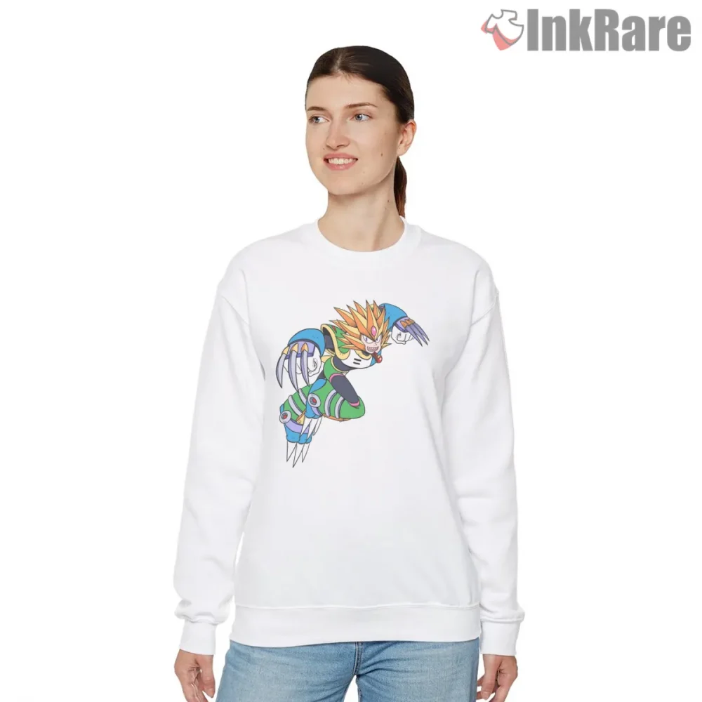 Mega Man Slash Man Wild Claw Beast Action Shirt on graphic shirt for women graphic tee