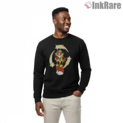 Mega Man Star Man Cosmic Orbit Hero Shirt on graphic shirt for men graphic tee