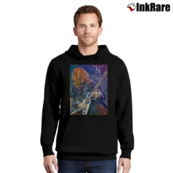 Men’s Megadeth Dave Mustaine Pullover Hoodie in black | Cozy, Durable, Modern Fit