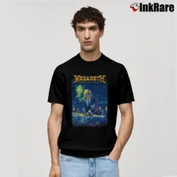 Men’s Megadeth Rust In Peace Classic T-Shirt in black | Soft, Breathable Everyday Wear