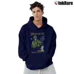 Men’s Megadeth So Far So Good Pullover Hoodie in navy | Cozy, Durable, Modern Fit