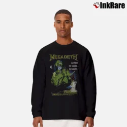 Men’s Megadeth So Far So Good Long-Sleeve Shirt in black | Sleek, Lightweight, Year-Round Wear