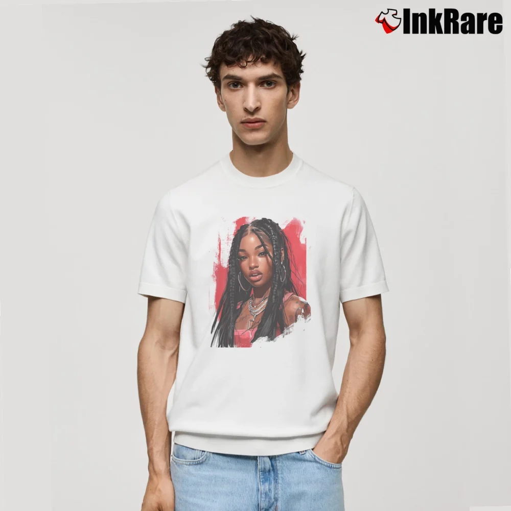Men’s megan thee stalion rap music hip hop fashion Classic T-Shirt in white | Soft, Breathable Everyday Wear