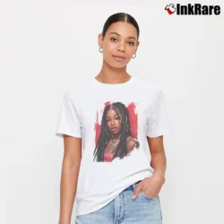 Women’s megan thee stalion rap music hip hop fashion Signature T-Shirt in white | Soft, Flattering Fit