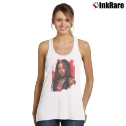 Women’s megan thee stalion rap music hip hop fashion Tank Top in white | Lightweight, Movement-Friendly