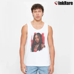 Men’s megan thee stalion rap music hip hop fashion Tank Top in white | Breathable, Active-Friendly Design