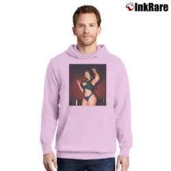 Men’s Megan Thee Stallion Graphic Pullover Hoodie in light pink | Cozy, Durable, Modern Fit