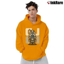 Men’s Megatron CJ81 Calvin Johnson Pullover Hoodie in orange | Cozy, Durable, Modern Fit