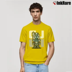 Men’s Megatron CJ81 Calvin Johnson Classic T-Shirt in yellow | Soft, Breathable Everyday Wear