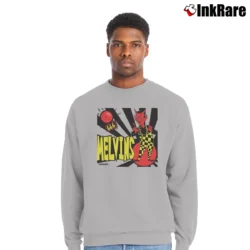 Men’s melvins hooch devil sludge metal band Crewneck Sweatshirt in sport grey | Cozy Fabric, Clean Style