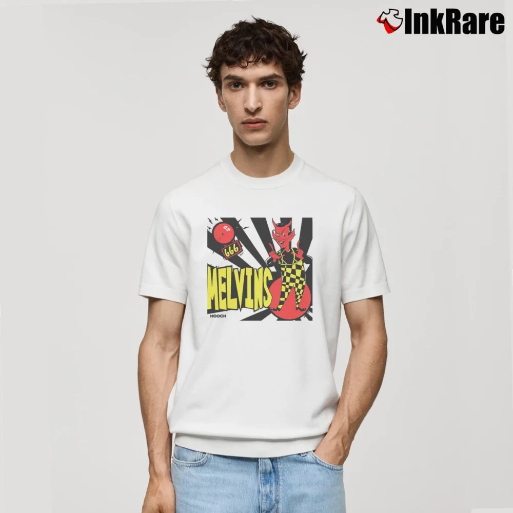 Men’s melvins hooch devil sludge metal band Classic T-Shirt in white | Soft, Breathable Everyday Wear