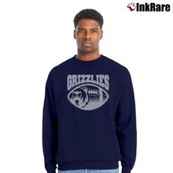 Men’s memphis grizzlies basketball for NBA Team Supporters Crewneck Sweatshirt in navy | Cozy Fabric, Clean Style