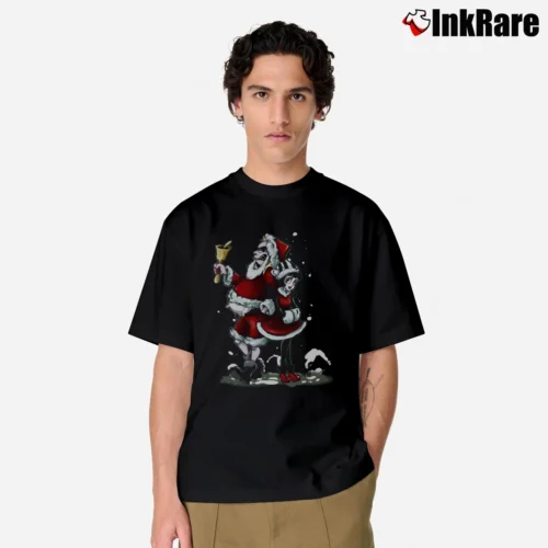 Merry Beetlejuice Christmas Men’s Classic Tee in black – Premium Comfort Men’s Merry Beetlejuice Christmas Classic T-Shirt in black | Soft, Breathable Everyday Wear
