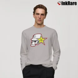 Men’s Metal Mulisha And Rockstar Combo Long-Sleeve Shirt in sport grey | Sleek, Lightweight, Year-Round Wear