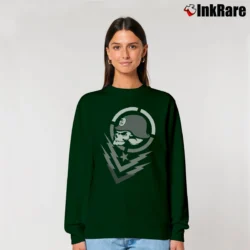 Women’s Metal Mulisha Boltz Relaxed Sweatshirt in forest green | Soft, Laid-Back Vibe