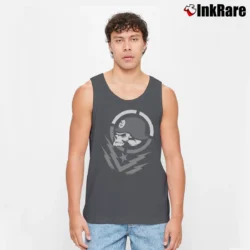 Men’s Metal Mulisha Boltz Tank Top in charcoal | Breathable, Active-Friendly Design