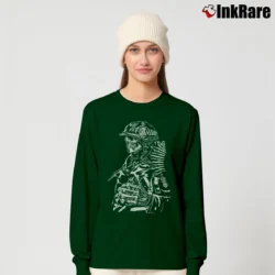 Women’s Metal Mulisha Grenade Pull The Pin Long-Sleeve Top in forest green | Sleek, Versatile, All-Season