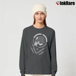 Women’s Metal Mulisha Hardcore Action Long-Sleeve Top in charcoal | Sleek, Versatile, All-Season