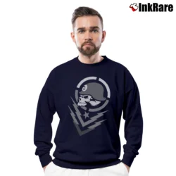 Men’s Metal Mulisha Hardcore Action Crewneck Sweatshirt in navy | Cozy Fabric, Clean Style